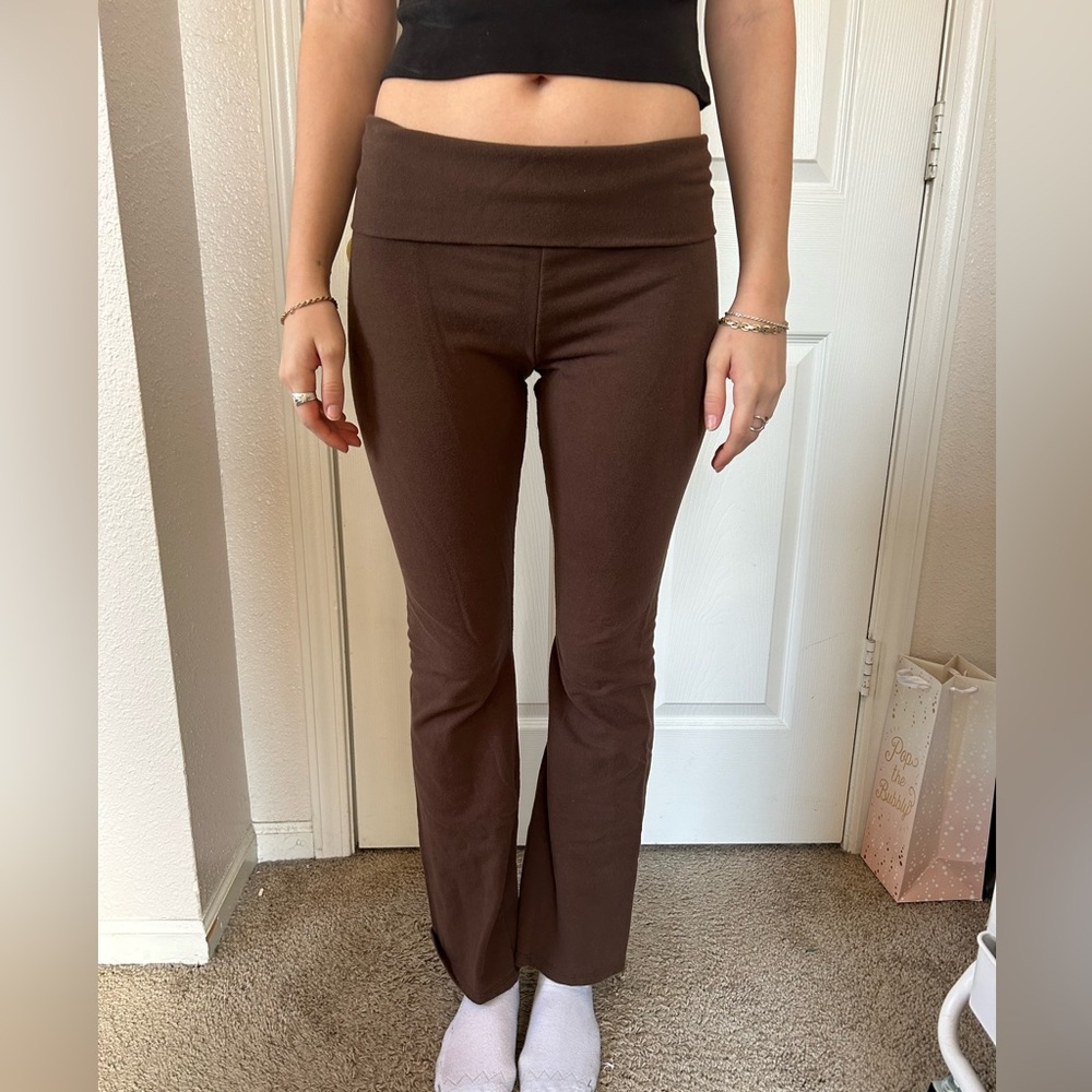 brown cotton flare leggings from Wild Fable Target